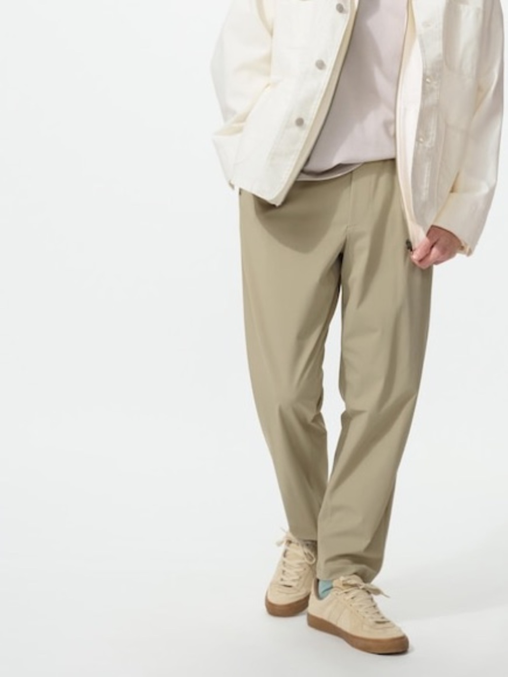 Uniqlo Men's Ultra Stretch Chino Pants in Beige